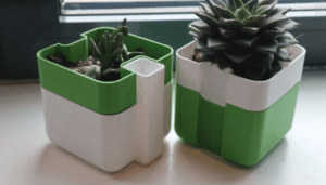 3D Printed Self Watering Plants